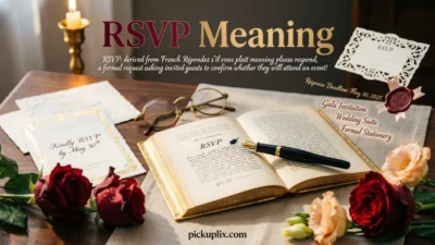 RSVP Meaning