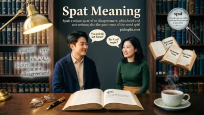 Spat Meaning