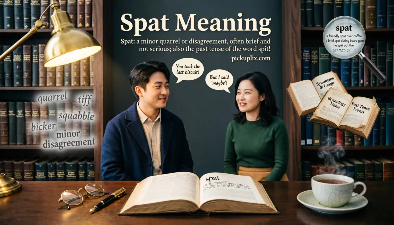 Spat Meaning