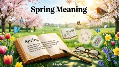 Spring Meaning