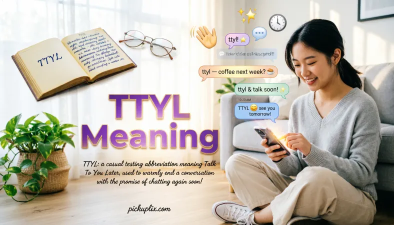 TTYL Meaning
