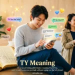 TY Meaning